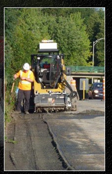 Déchiquetage - Excavation - Mini-excavation - Balayage - Nettoyage - Construction - St-Albert - Québec.